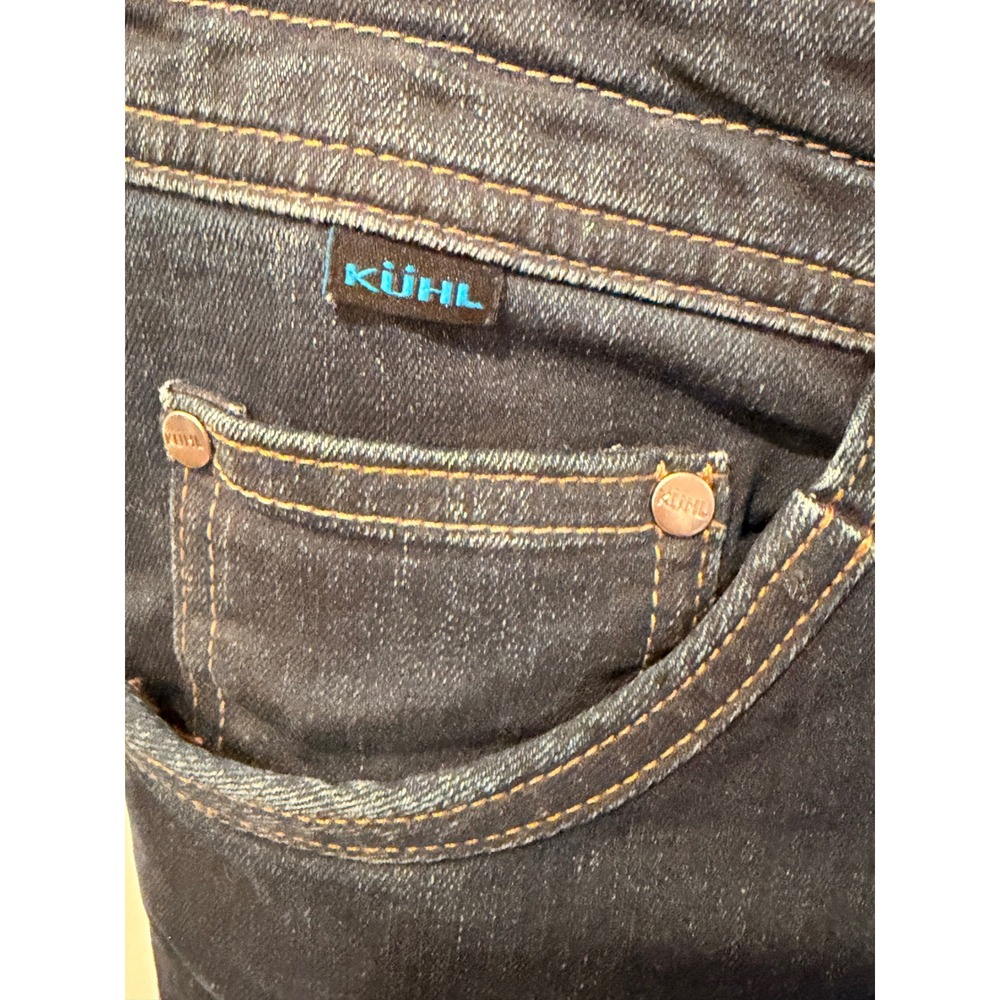 Kuhl Mens Indigo Blue Denim Articulated Knee Jeans 30x34 RN108846 - Picture 3 of 9